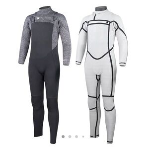 4/3mm Wetsuits for Men, Size Small